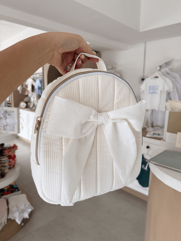 Pañaleras - Backpack blanca
