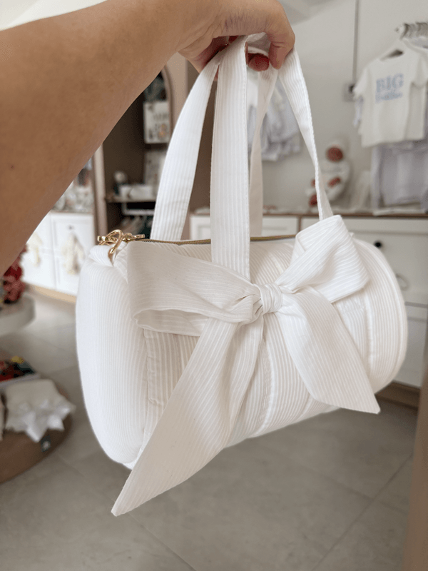 Pañaleras - Duffle blanca