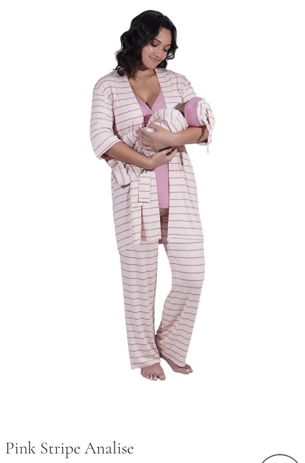Set Mommy and Me - Pink Stripe